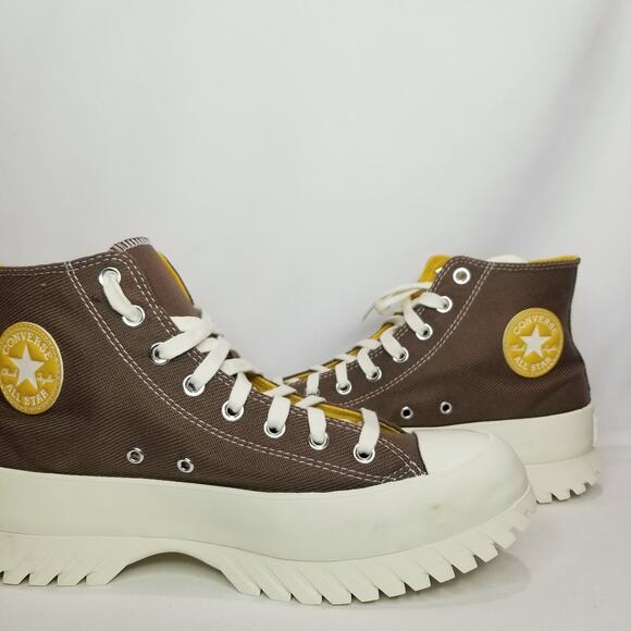 Converse Unisex CTAS Lugged 2.0 Platform Women's 11.5 Squirrel A03808C NWT - Picture 3 of 9